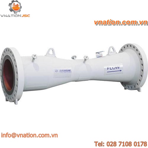 differential-pressure flow meter / Venturi / for gas / in-line