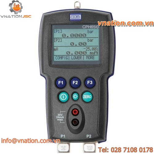 temperature calibrator / pressure / multifunction / resistance