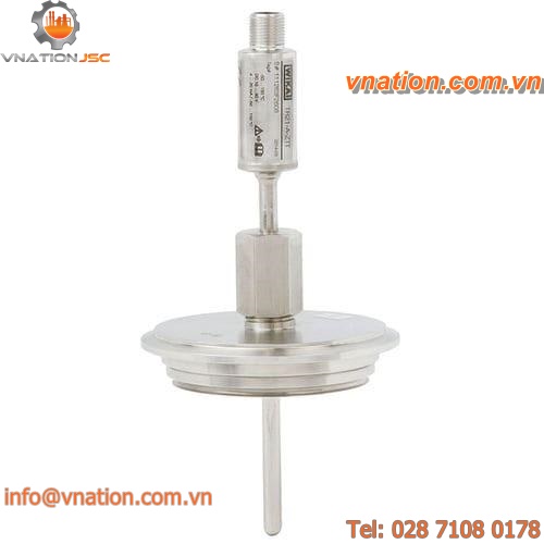 dial thermometer / probe / flange / miniature