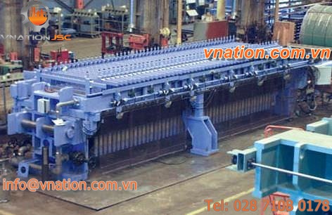 membrane filter press / automatic / high-pressure