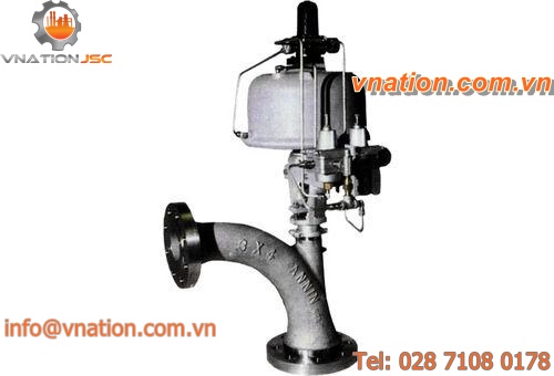 plug type valve / petroleum / flange / corner