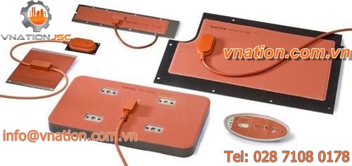 flat heating element / silicone