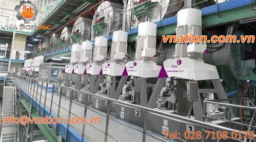 process centrifuge / vertical / batch / for sugar