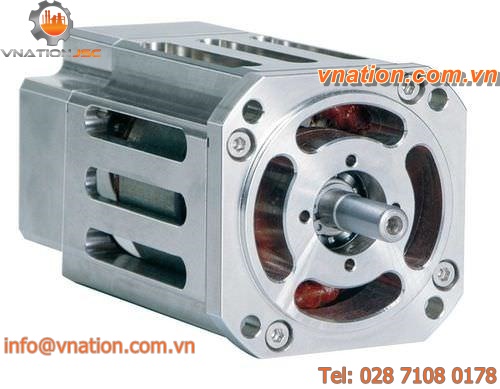 single-phase electric servo-gearmotor / coaxial / planetary