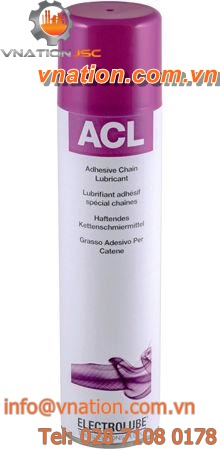 lubricating oil / synthetic / for chain / adhesive