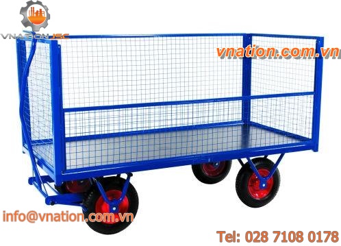 storage cart / wire mesh platform / multipurpose