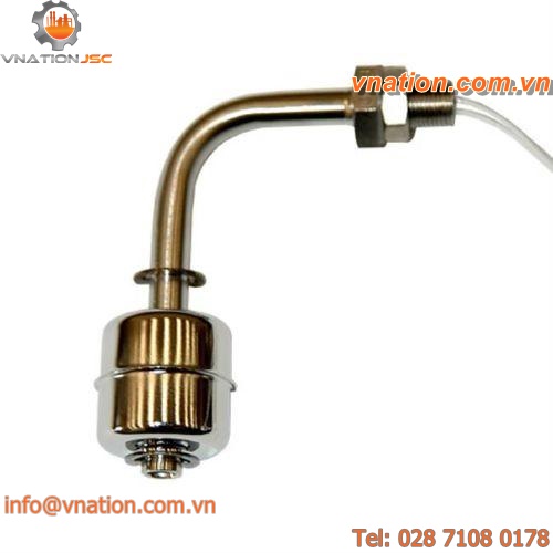 magnetic float level switch / for liquids / vertical / reed switch