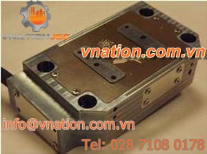 linear nanopositioning stage / piezoelectric / 1-axis / compact