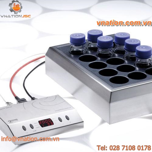 warming heating block / agitating / laboratory test tube / multi-position