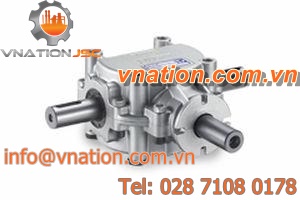 right-angle gearbox for agricultural machinery