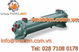 shell and tube heat exchanger / water/oil
