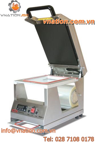 linear tray sealer / manual / for the food industry