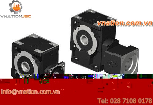 coaxial servo-gearbox / bevel / worm / helical