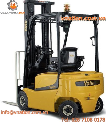 electric forklift / ride-on / indoor / counterweight