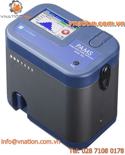 particle analyzer / for particle size analysis / portable / with counting function