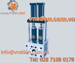 discontinuous screen changer / double-piston / hydraulic
