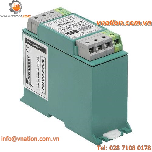 power line electronic filter / common mode / EMI / three-phase