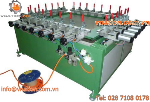 pneumatic screen printing stretching machine