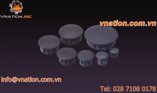 round plug / snap-on / nylon