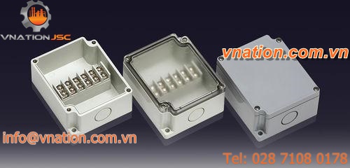 plastic terminal box / IP66 / IP67 / with knockouts