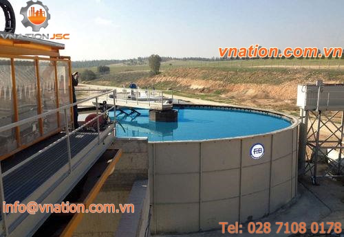 thickener / for wastewater treatment plant