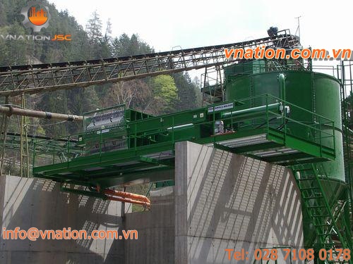 side-beam filter press / automatic / for wastewater treatment