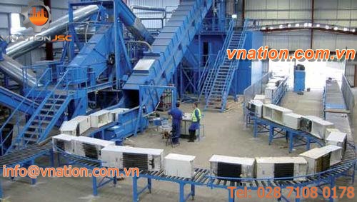 refrigerator recycling plant