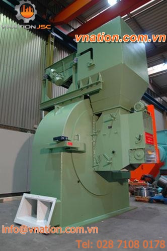 impact mill / for wood / vertical / double