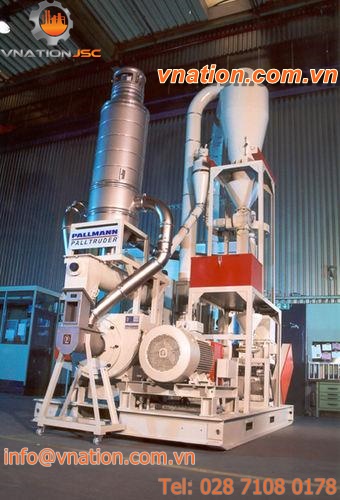 disc mill / for powders / plastics / for wood