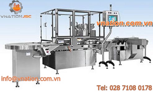 rotary filler and capper / automatic