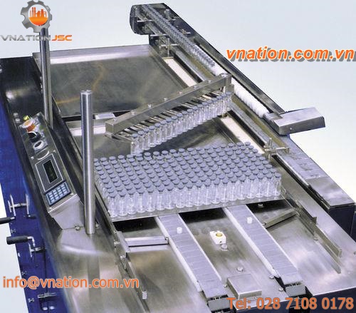 robotic packaging cell / pick-and-place for trays / for vials / automatic