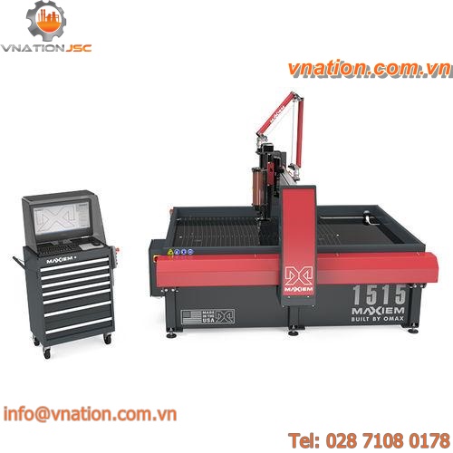 CNC cutting machine / plastic / glass / metal