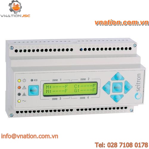 methane gas detection control unit / carbon monoxide / RS232 / GPL