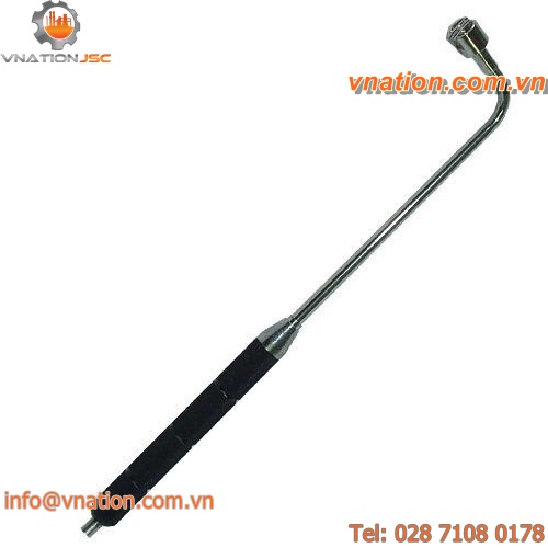 type K thermocouple temperature probe / with thermocouple output / elastic contact
