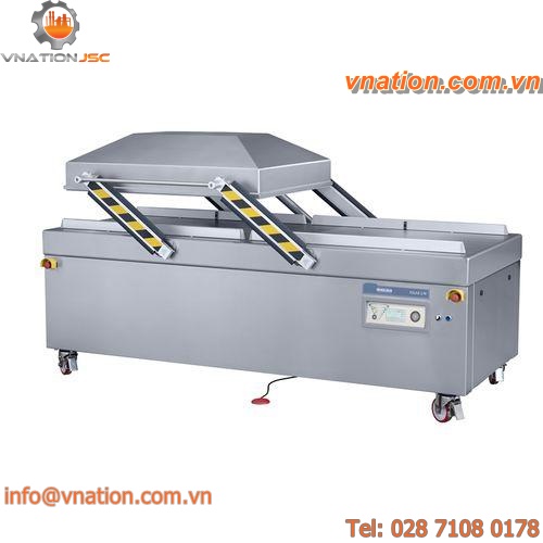 automatic packing machine / vacuum / double-chamber / industrial
