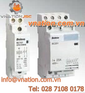 motor contactor / electromagnetic / modular