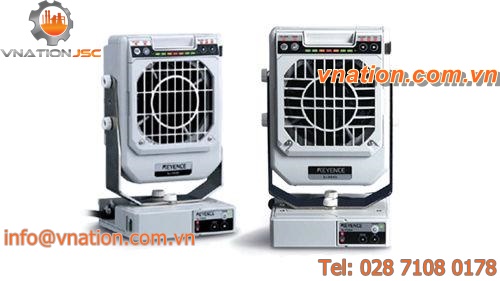 ionizing air blower / centrifugal / for static charge elimination