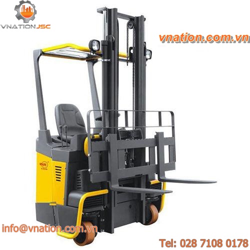 electric forklift / ride-on / multi-directional / handling