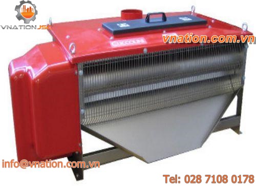 magnetic roller separator / liquid / liquid waste collection