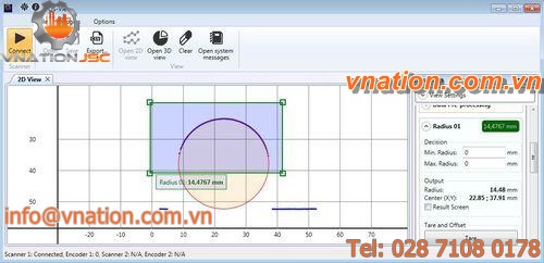 image-processing software / measurement / 2D/3D
