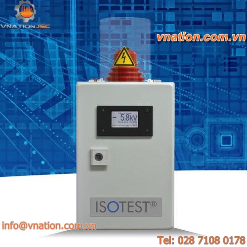 digital voltmeter / stationary / high-voltage
