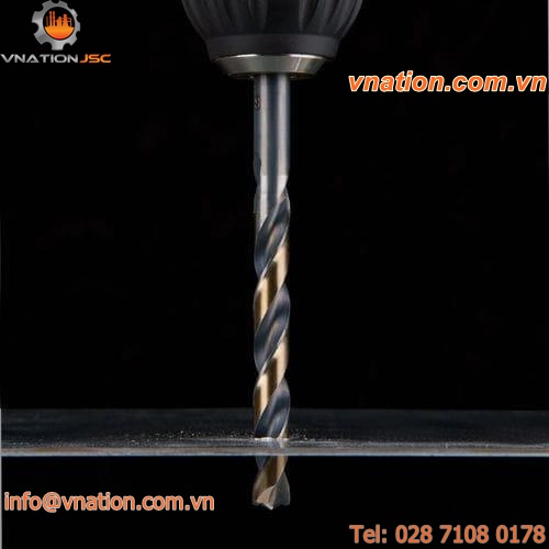 solid drill bit / HSS-G / high-precision / DIN 338