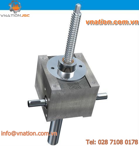 worm gear screw jack / cubic worm gear / traction / translating screw