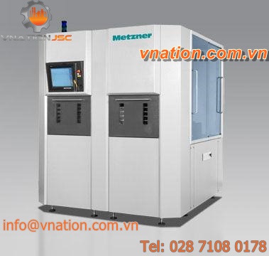 robotic handling cell / unloading / for small parts / automatic