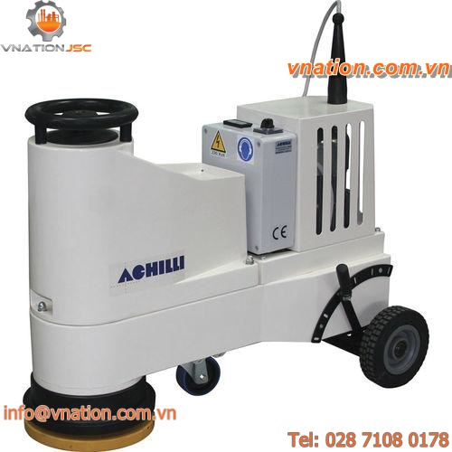 manually-controlled polishing machine / for marble / for floors / sanding