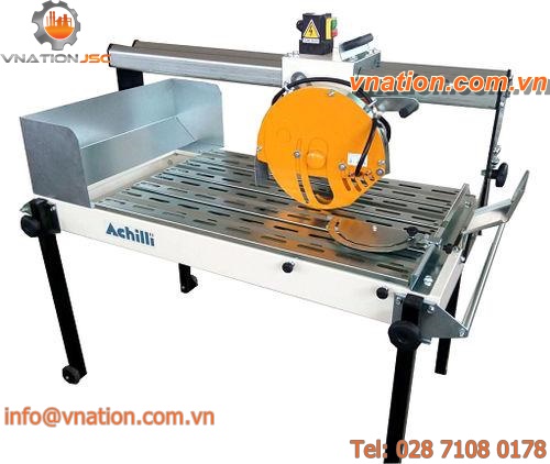 sliding table saw / for stone / automatic
