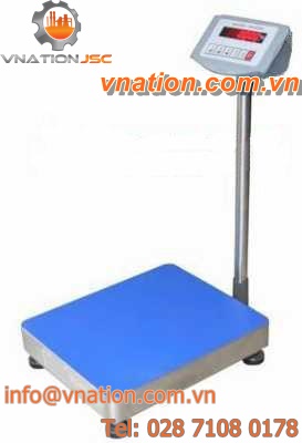platform scales / with LED display