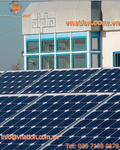 monocrystalline photovoltaic solar panel / standard / roof-mount