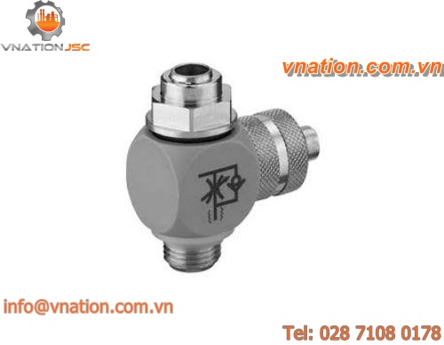 flow control check valve / brass