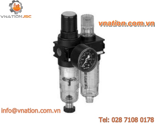 air filter-regulator-lubricator / compressed air / pressure